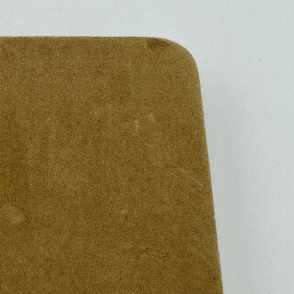 Vintage Small Tan Clamshell‎ Jewelry Gift Box Presentation Case 7